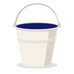 A white pail